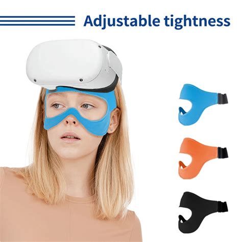 Vr Eye Mask Cover For Oculus Breathable Sweat Band Adjustable