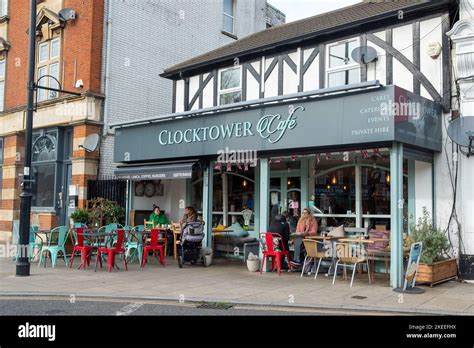 London November 2022 Clocktower Cafe In Hanwell Ealing West London