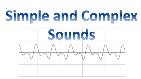 Understanding Simple And Complex Sounds Youtube