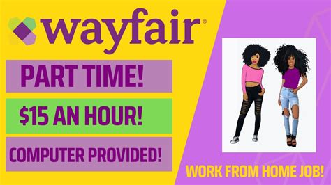 Wayfair Hiring Part Time Work From Home Job An Hour Online Job