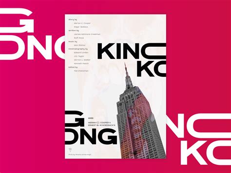 King Kong - Movie Poster by Radijs Ontwerp on Dribbble