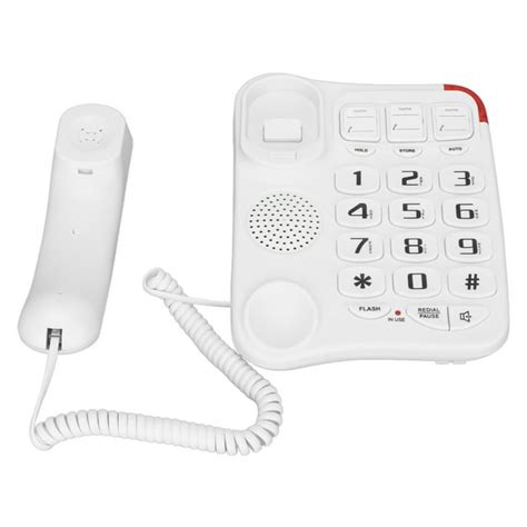 Big Button Phone Corded Landline Telephone Wired Phone For Seniors House Phone Big Button Phone