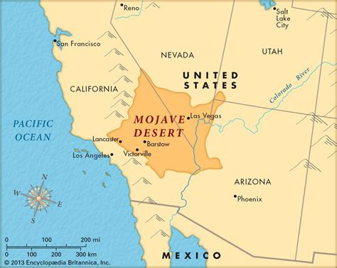 Mojave Desert | Mojave desert map, Desert map, Mojave desert