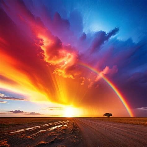 Premium Photo A Rainbow Behind A Glass Windows With Water Dropspoint