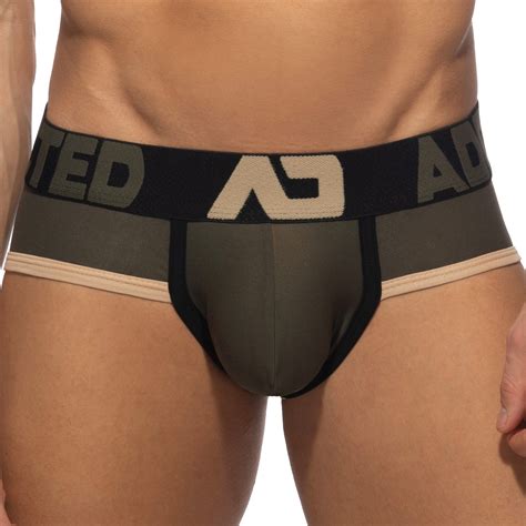 Slip Naked Feeling Kaki ADDICTED Vente Slips Et Bandeaux Pour