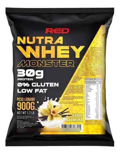 Suplemento En Polvo Red Series Monster Nutra Whey Monstruo G Serie