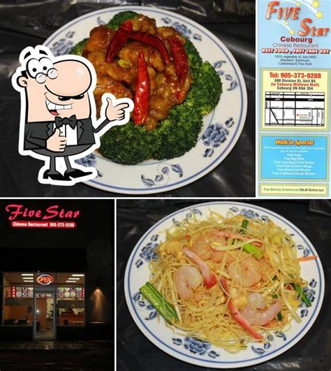 Five Star Chinese Restaurant, Cobourg - Restaurant menu, prices and reviews