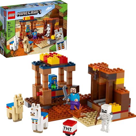 Amazon Lego Minecraft The Trading Post Collectible Action