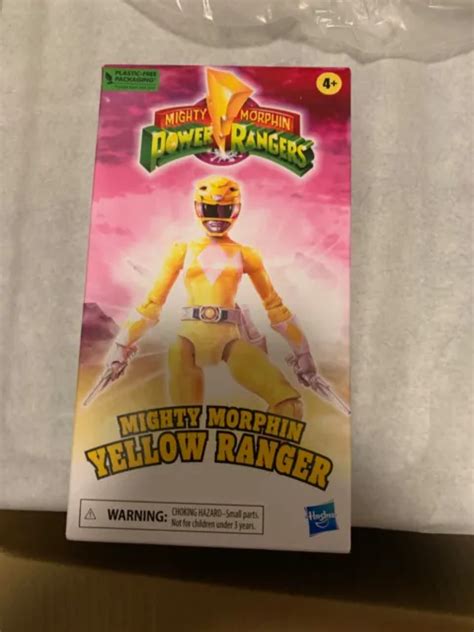 Mighty Morphin Power Rangers Th Anniversary Vhs Box Yellow Ranger