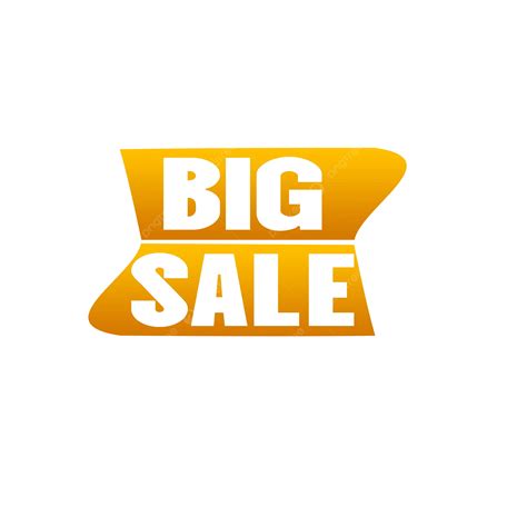 Big Sale Tag Price Label Banner Big Sale Label Banner Png