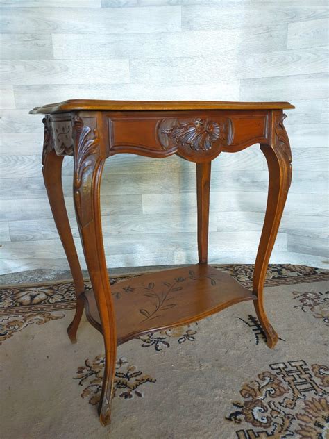 Proantic Small Worker Walnut Table Console