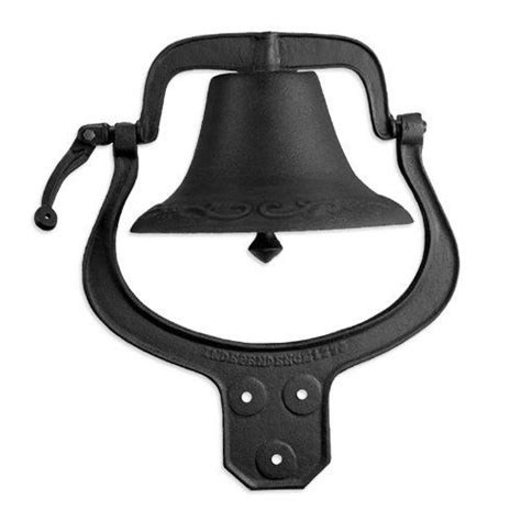 Large Cast Iron Farmhouse Dinner Bell By Ind Bell 9243 Save 16