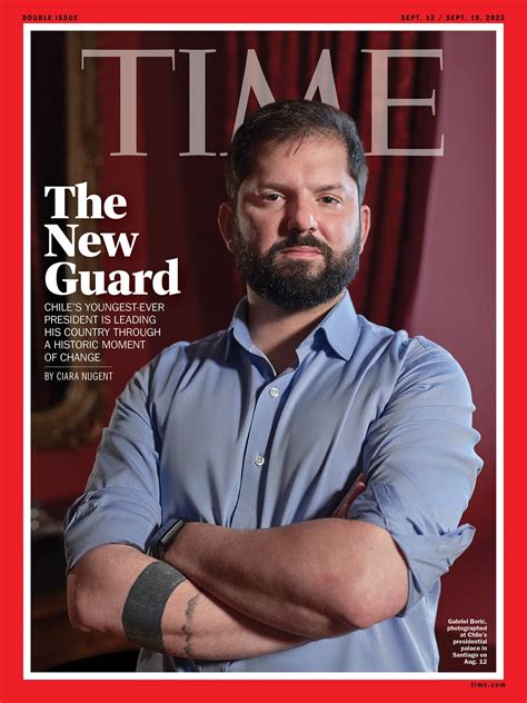 El presidente millennial en la portada de Time