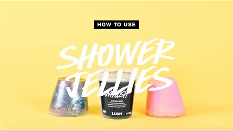 How To Use Shower Jellies Youtube