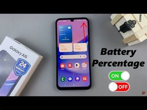 Samsung Galaxy A15: How To Show /Hide Battery Percentage : r/webprotechtips