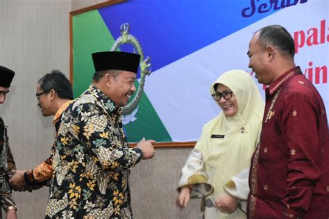 Hadiri Sertijab Kepala Perwakilan Bpk Sumbar Bupati Agam Harap Terus