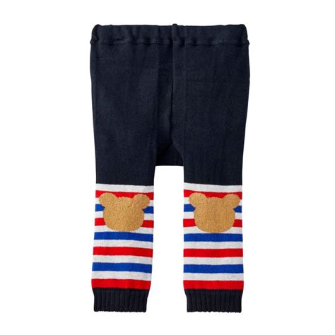 HOT BISCUITS ミキハウス 顔ドン のびのび ベビースパッツ 紺 グレー アイボリー インディゴブルー 黒 S 70 80cm M 80 90cm L 90 100cm ホット