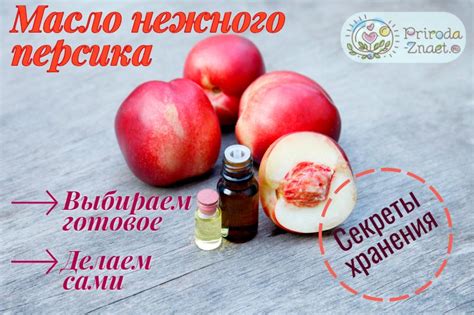 Персиковое масло: натуральное косметическое средство, какую пользу ...