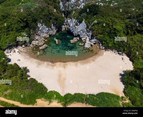 Playa De Gulpiyuri Hi Res Stock Photography And Images Alamy