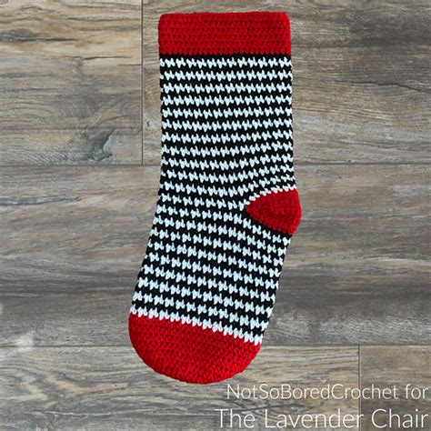 Ravelry Houndstooth Stocking Pattern By Dorianna Rivelli