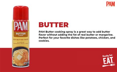 Pam Non Stick Cooking Butter Flavour Spray PET Bottle 141 G Amazon