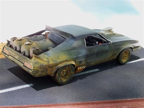 Last Of The V8 Interceptors Aoshima 1 24 Mad Max 2 IModeler