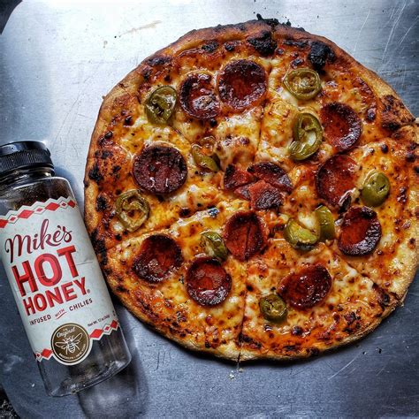 Pepperoni Pickled Jalapeno Hot Honey Pizza Dining And Cooking