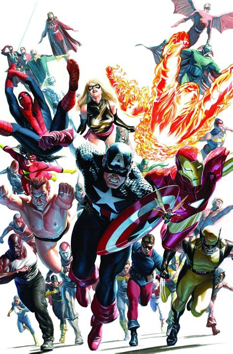 Alex Ross on Twitter | Marvel comics art, Marvel comic books, Marvel