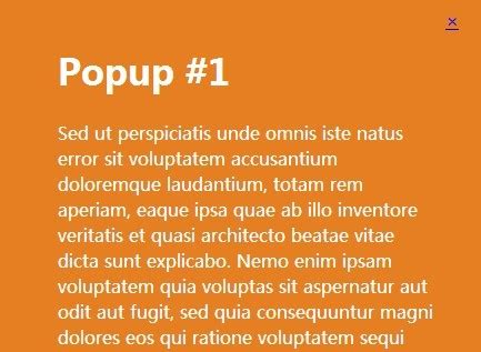 D Interactive Popup Window With Jquery And Css D Popup Jquery Plugin