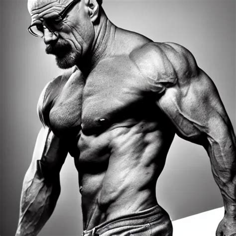 Walter White Is A Jacked Muscle Builder Gigachad Stable Diffusion