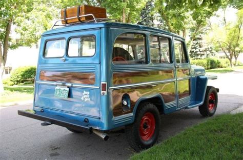 Nicely Restored 1960 Willys Utility Wagon Willys Wagon Utility Wagon Willys Jeep