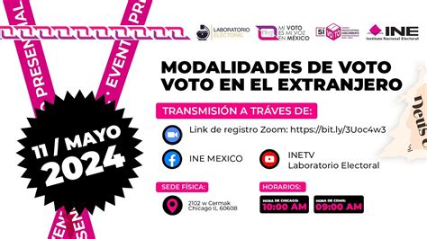 Modalidades De Voto Desde El Extranjero Voto Presencial Youtube