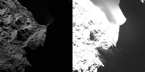Rosetta: The dark side of the comet | Max-Planck-Gesellschaft