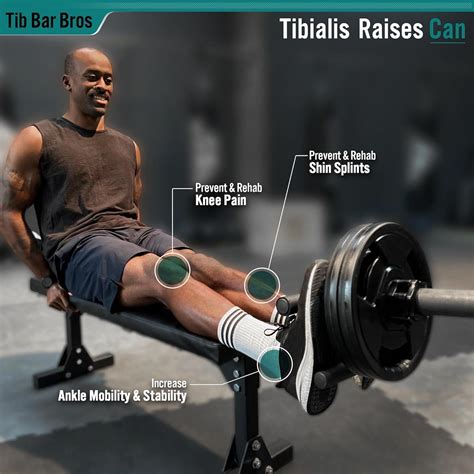 Tib Bar Bros 50mm Tibialis Coach - Shin Fitness & ATG Knees Over Toes