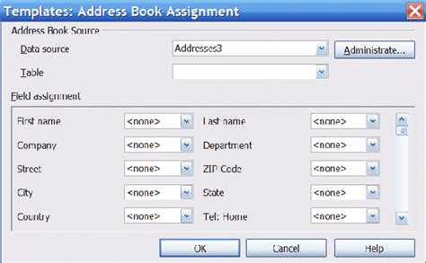 tutorials  openoffice address book