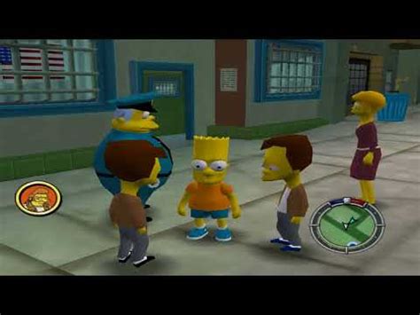 The Simpsons Hit Run Bart N Frink Youtube