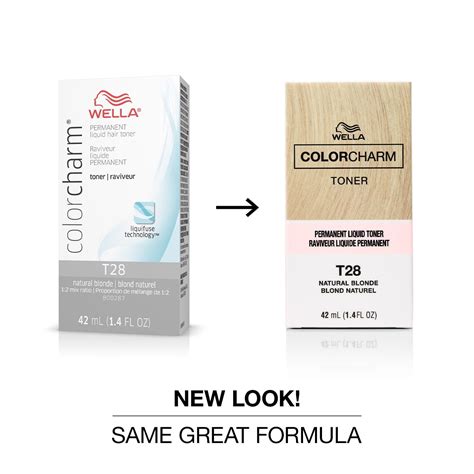 Wella Color Charm Permanent Liquid Hair Toner T Natural Blonde Oz Pack Of Walmart