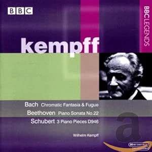 Récital Wilhelm Kempff piano Compilation Wilhelm Kempff Wilhelm