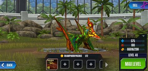 Rhamphorhynchus Jurassic World The Mobile Game Wikia Fandom Powered