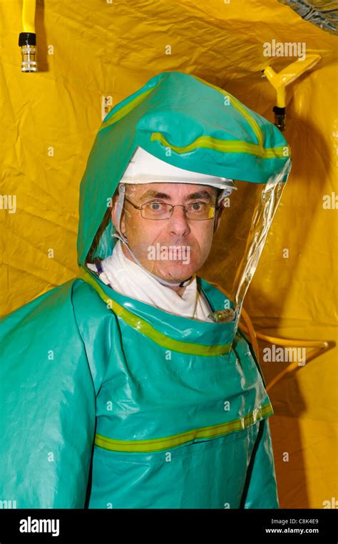 Radioactive Suit Hazmat Suit Hi Res Stock Photography And Images Alamy