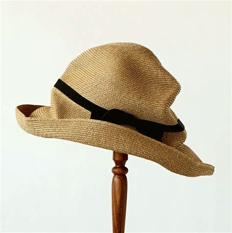 Yahoo オークション 未使用 mature ha BOXED HAT cm brim grosgra