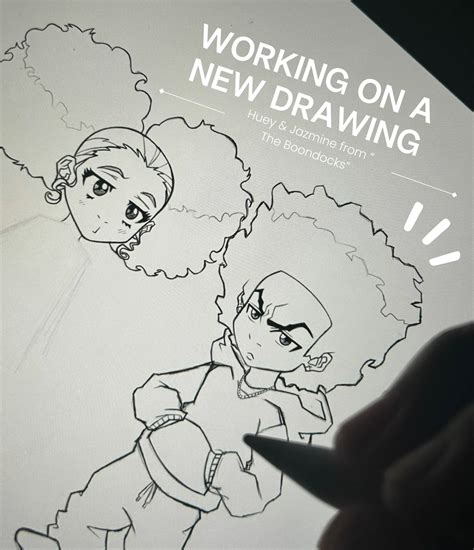 boondocks drawing 1
