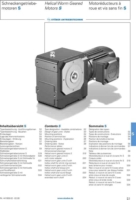 St Ber Antriebstechnik Compact Helical Geared Right Angle Geared