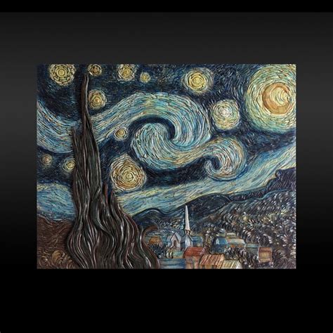 La Noche Estrellada De Van Gogh 4