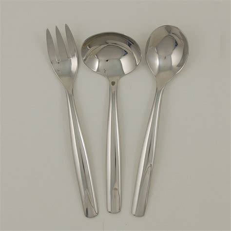 pc serving set ginkgo international  flatware  cutlery