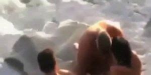 Nude Beach Hot Bareback MMF Public Threesome Porn Videos