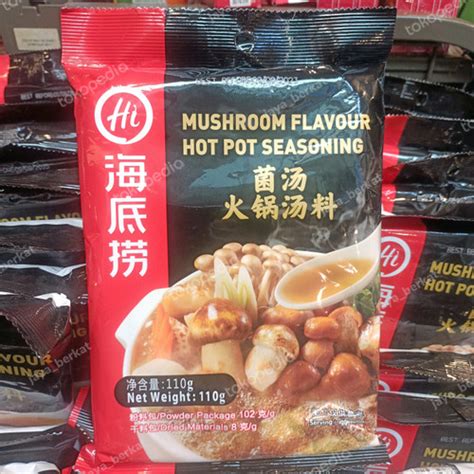 Jual Haidilao Mushroom Flavour Hot Pit Seasoning Gr Kota Tangerang Jaya Berkat Tokopedia