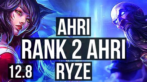 Ahri Vs Ryze Mid Rank Ahri Rank Kr Challenger