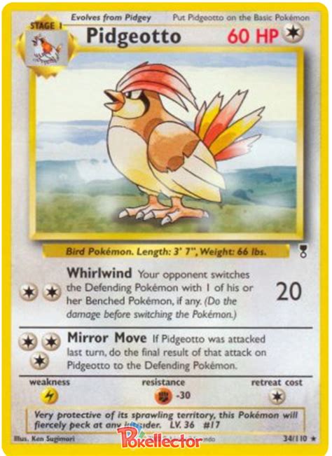 Pidgeotto - Legendary Collection #34 Pokemon Card