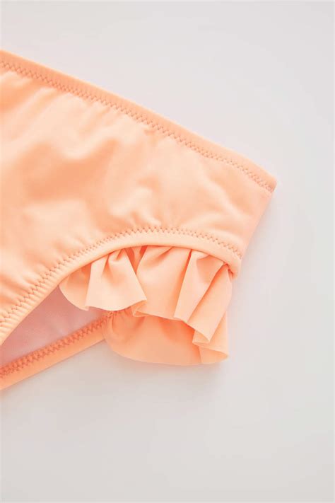 Turuncu Kız Bebek Kız Bebek Esnek Bikini Takım 2439044 DeFacto